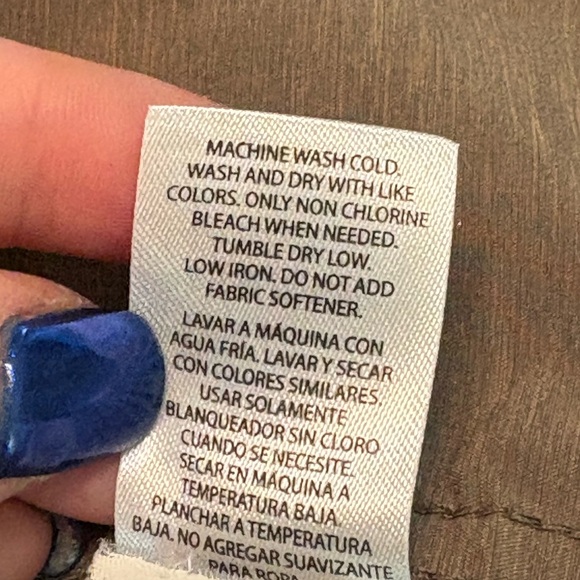 Swiss Tech Dove Button-Up Shirt size Small - Picture 7 of 13